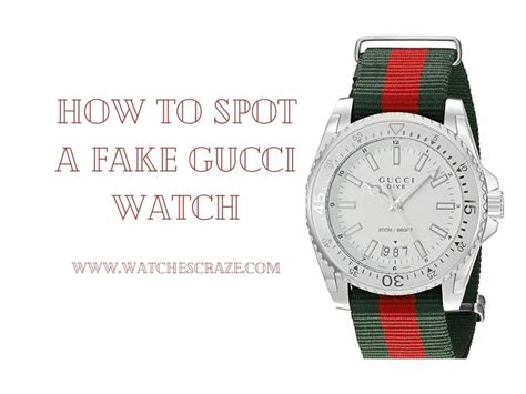 how to spot a fake gucci watch|check gucci watch serial number.